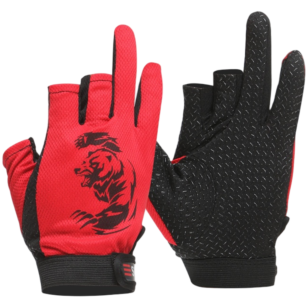 Fishing Gloves 3 Fingers Cut G - Fishing Gloves ulasan dan harga