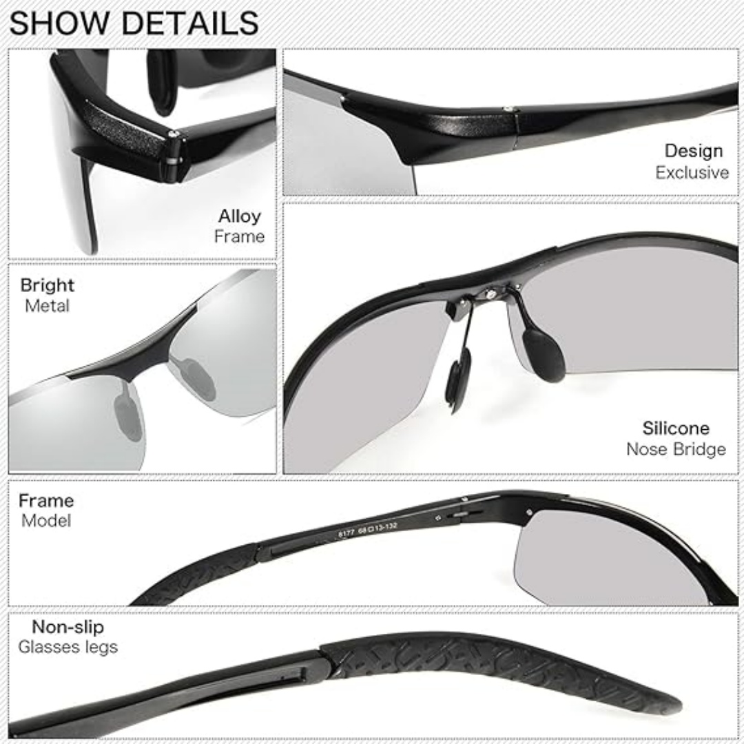 1 pcs Polarized Sunglasses Men - Fishing Sunglasses Polarized ulasan dan harga