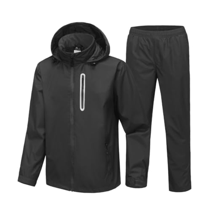 Men's Waterproof Golf Rain Sui - Fishing Rain Suit ulasan dan harga