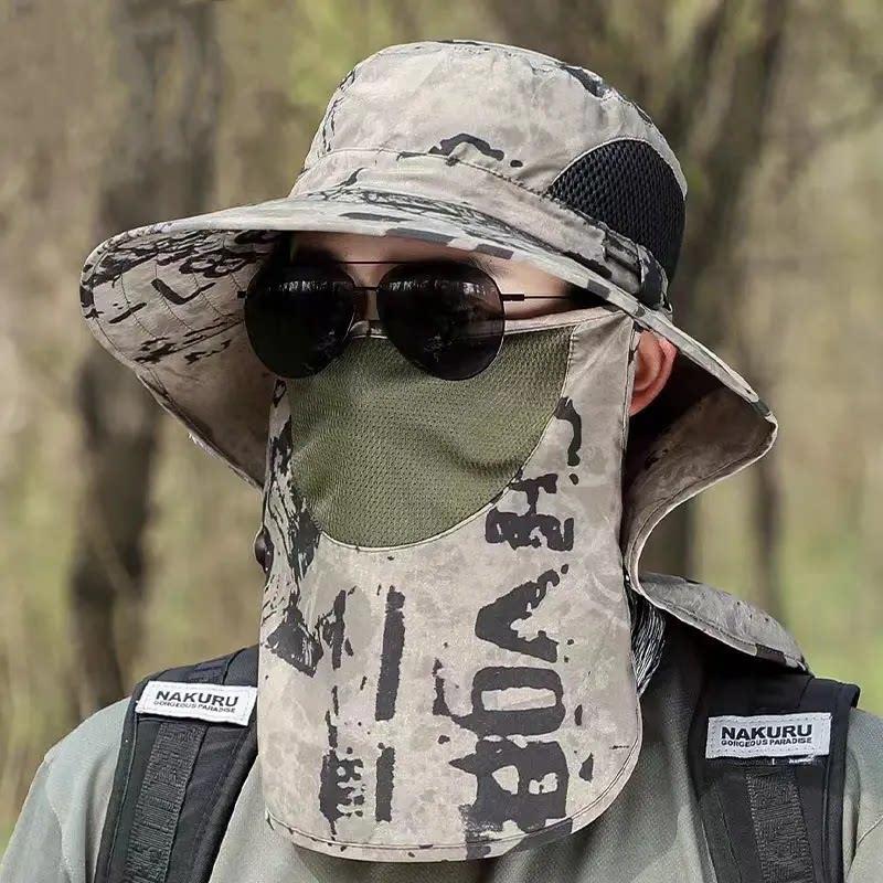 Outdoor Fishing Hat Men's UV P - Fishing Hat ulasan dan harga