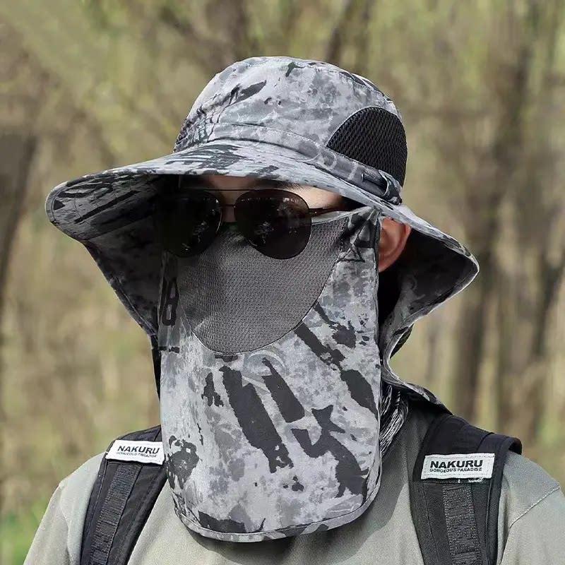 Outdoor Fishing Hat Men's UV P - Fishing Hat ulasan dan harga