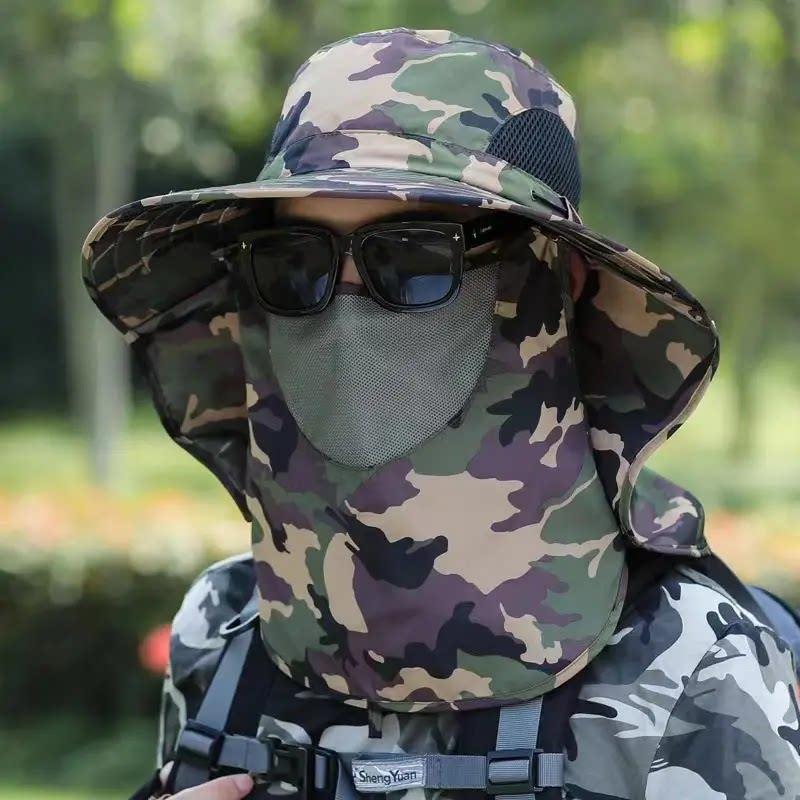 Outdoor Fishing Hat Men's UV P - Fishing Hat ulasan dan harga