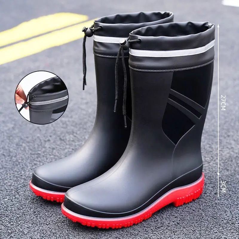 Fashion Men's Medium Tube Rain - Fishing Waders ulasan dan harga