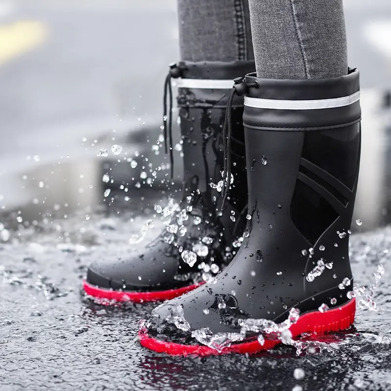 Fashion Men's Medium Tube Rain - Fishing Waders ulasan dan harga