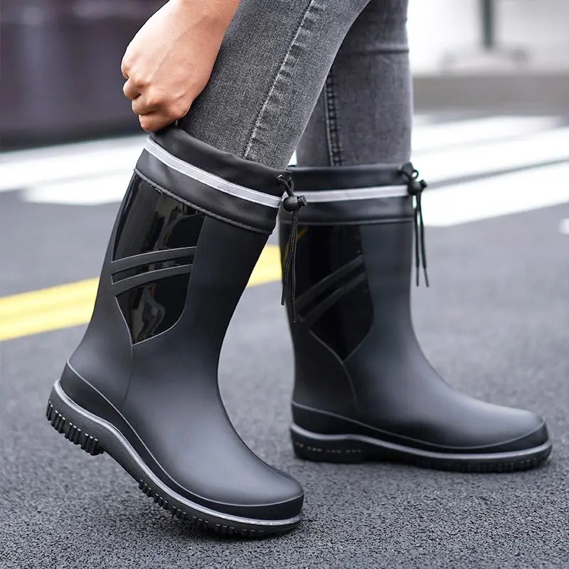Fashion Men's Medium Tube Rain - Fishing Waders ulasan dan harga