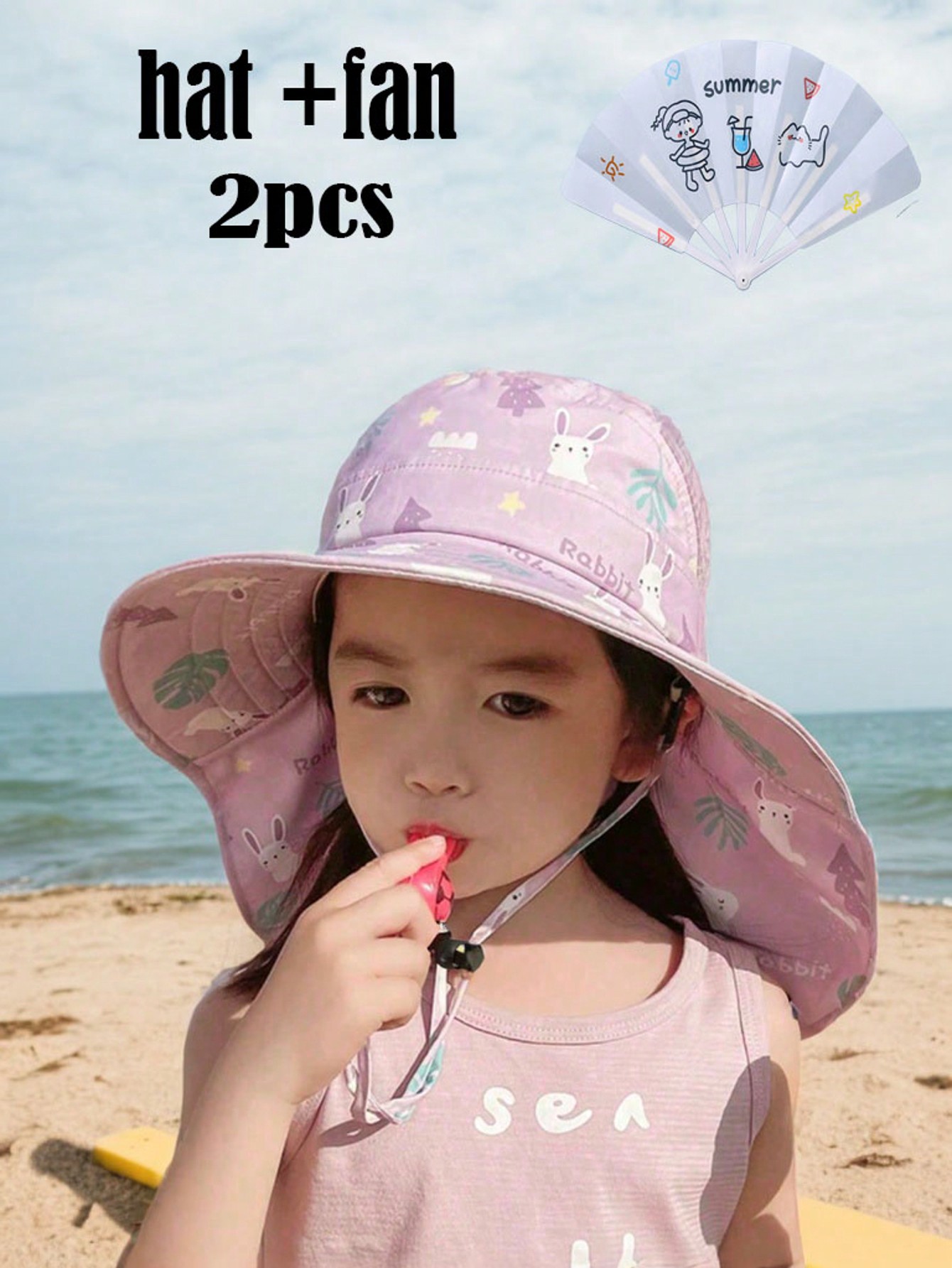 Cartoon Cape Kids Summer Sun F - Fishing Hat ulasan dan harga