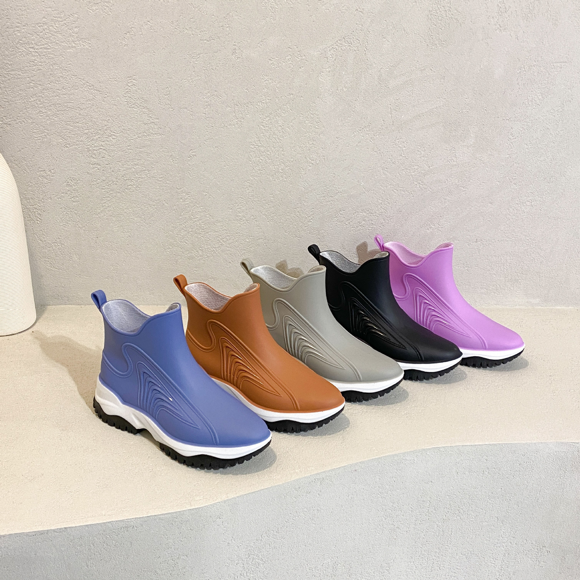 Women Rainboots Slip-on Waterp - Fishing Waders ulasan dan harga