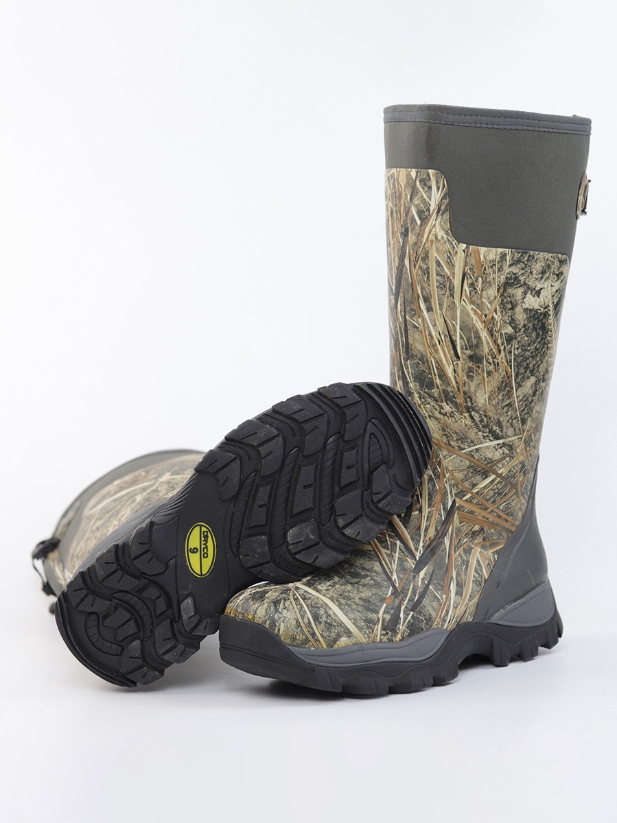 Men's High-Cut Camouflage Rain - Fishing Boots ulasan dan harga