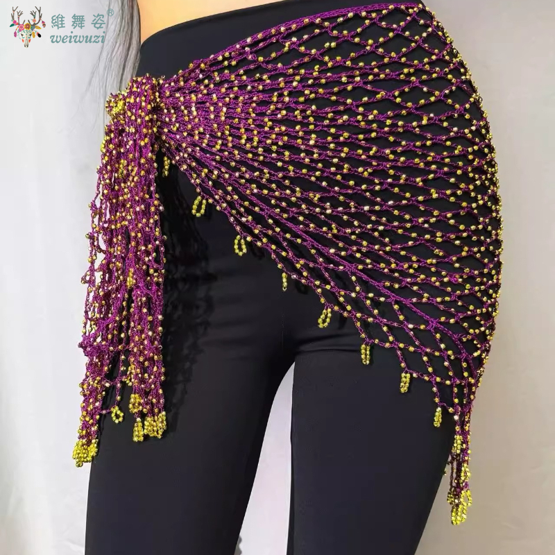 New Belly Dance Hip Scarf Sequ - Fishing Belt ulasan dan harga