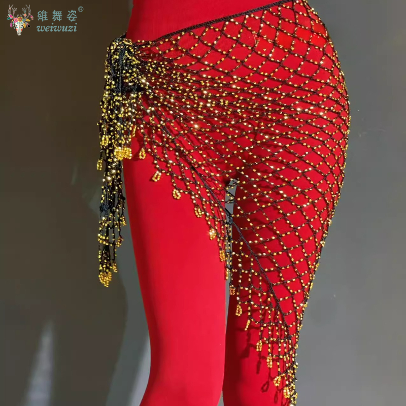 New Belly Dance Hip Scarf Sequ - Fishing Belt ulasan dan harga