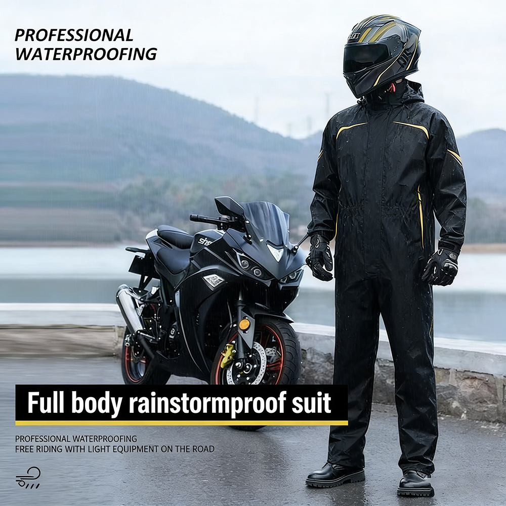 Motorcycle Rain Suit Men Women - Fishing Rain Suit ulasan dan harga