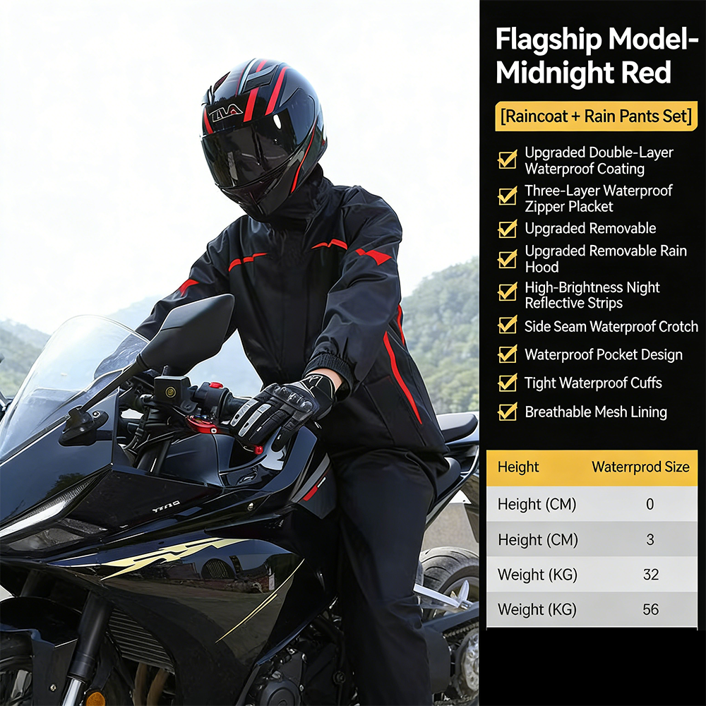 Motorcycle Rain Suit Men Women - Fishing Rain Suit ulasan dan harga