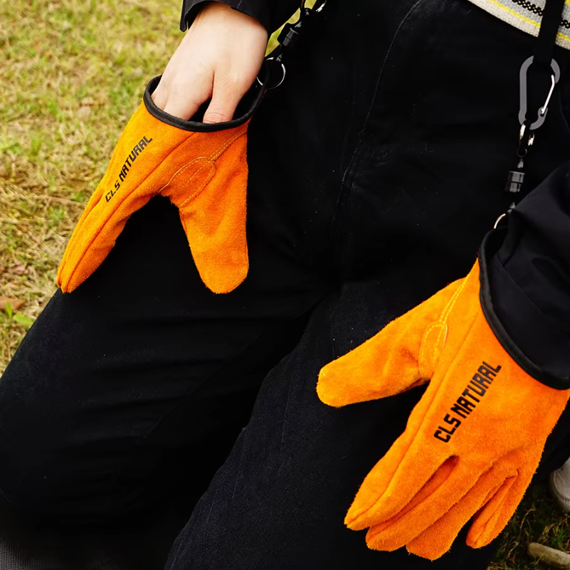 Heat Resistant BBQ Gloves, Cow - Fishing Gloves ulasan dan harga