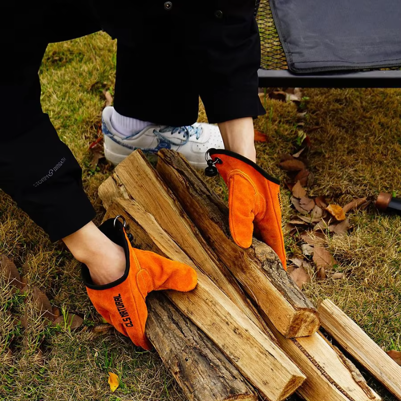 Heat Resistant BBQ Gloves, Cow - Fishing Gloves ulasan dan harga