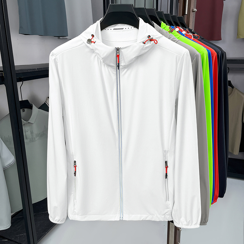 Ice Silk Sunscreen Skin Clothi - Fishing Hoodie ulasan dan harga